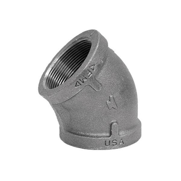 Anvil Anvil 3/4 in. FPT X 3/4 in. D FPT Black Malleable Iron Elbow 8700126207 - main